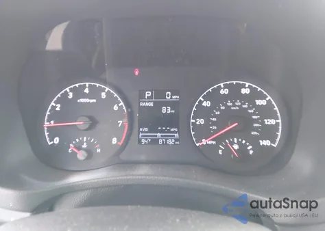 2021 Hyundai Accent Se из США, поврежденный, VIN 3KPC24A63ME131048